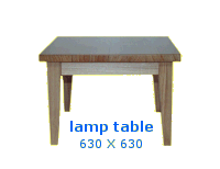 Lamp table